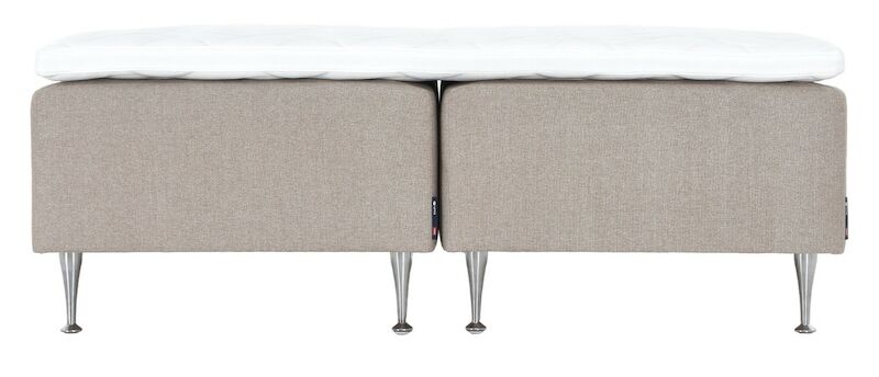 Unia Kulta runkopatjapaketti 160x200 L/XL HR35, beige Samoa 1, shampanja jalat